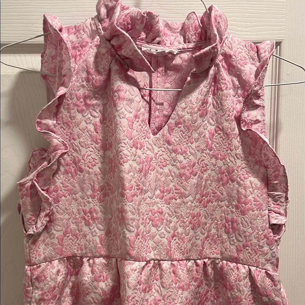 Pink Ruffled Dress - Picture 3 of 3